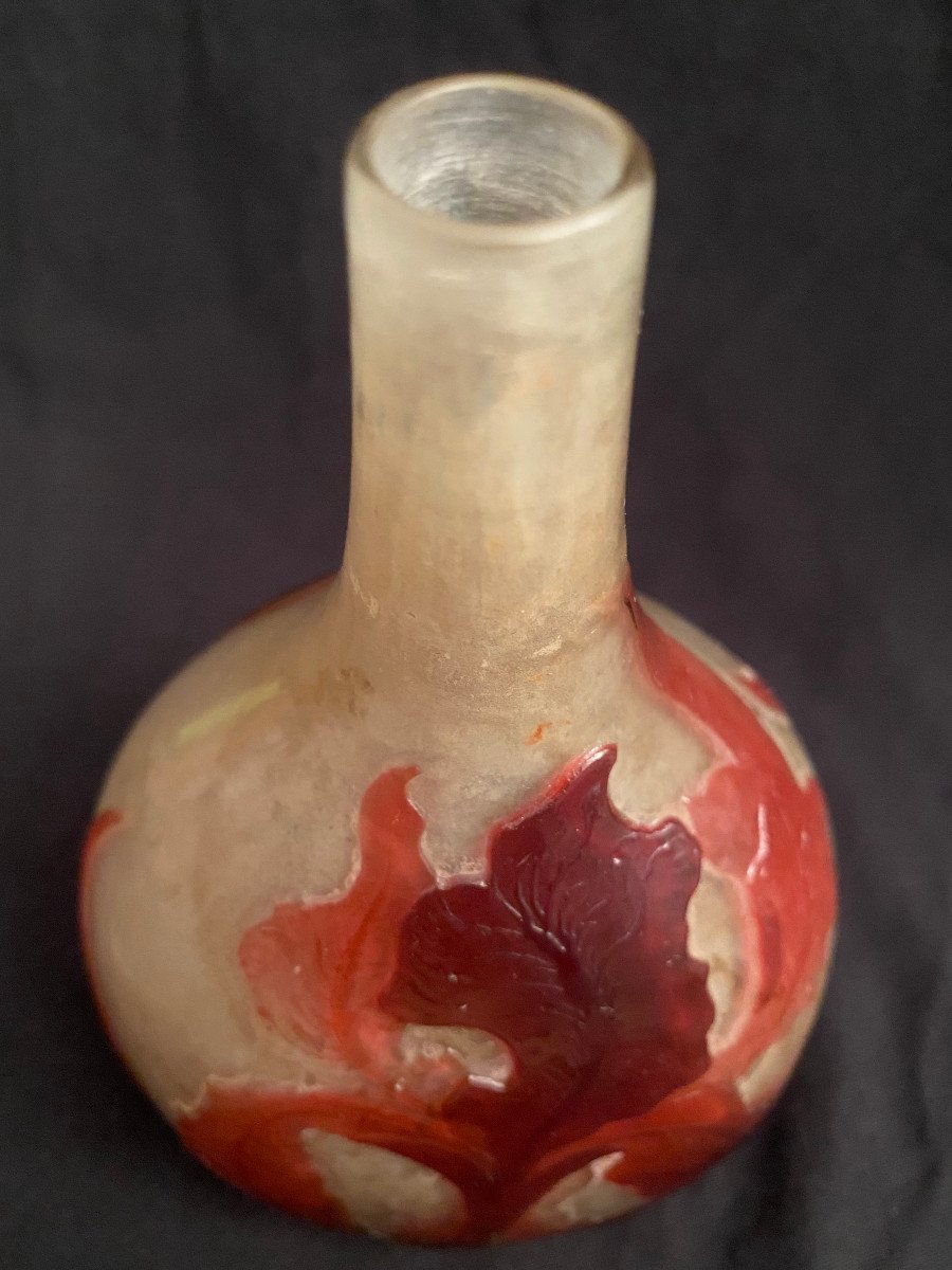 Bottle By Emile Gallé-photo-4