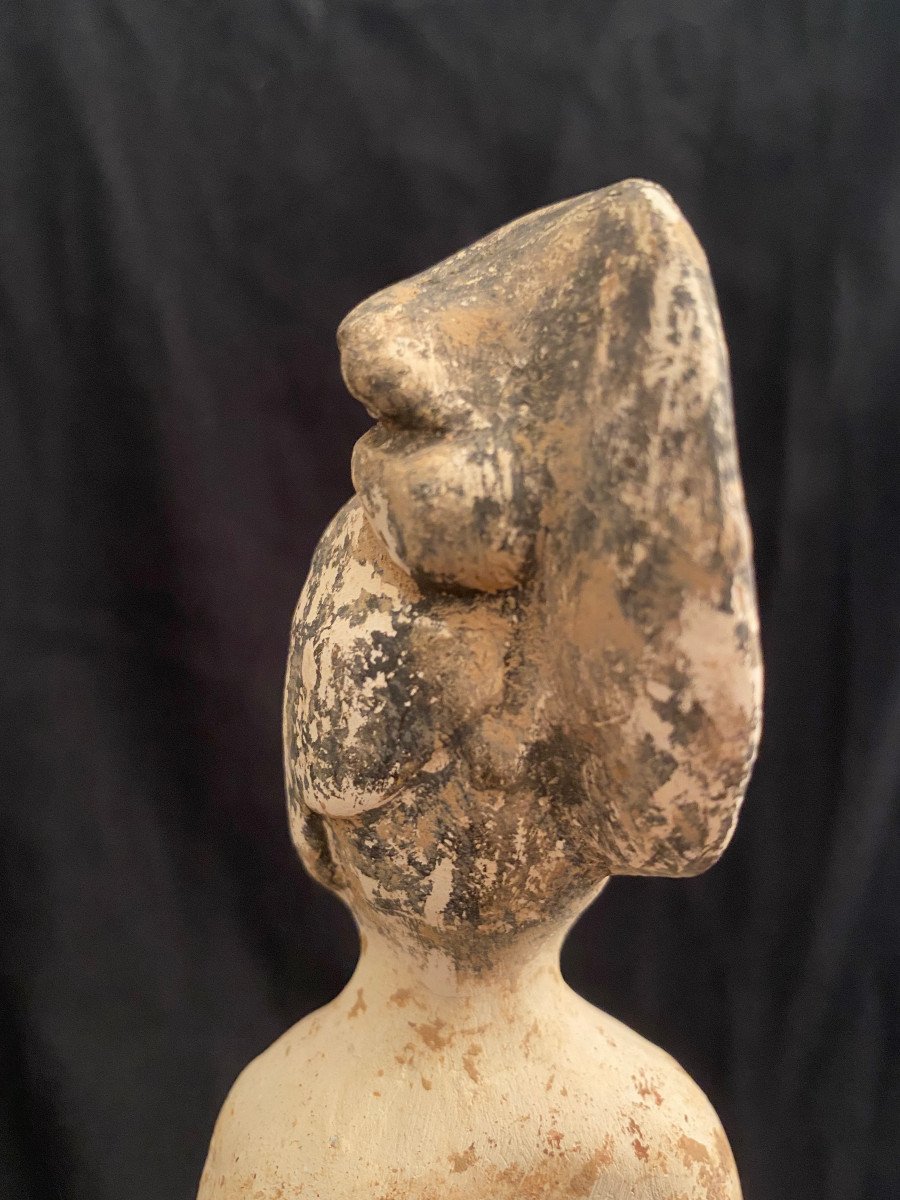 Statuette En Terre Cuite Dynastie Tang-photo-1