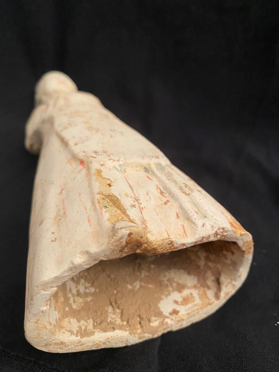 Statuette En Terre Cuite Dynastie Tang-photo-3