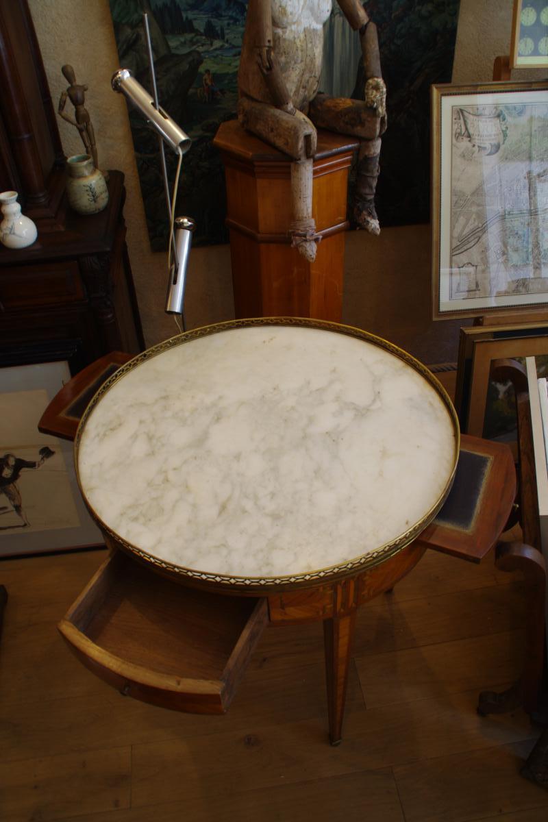 Drum Table Louis XVI-photo-3