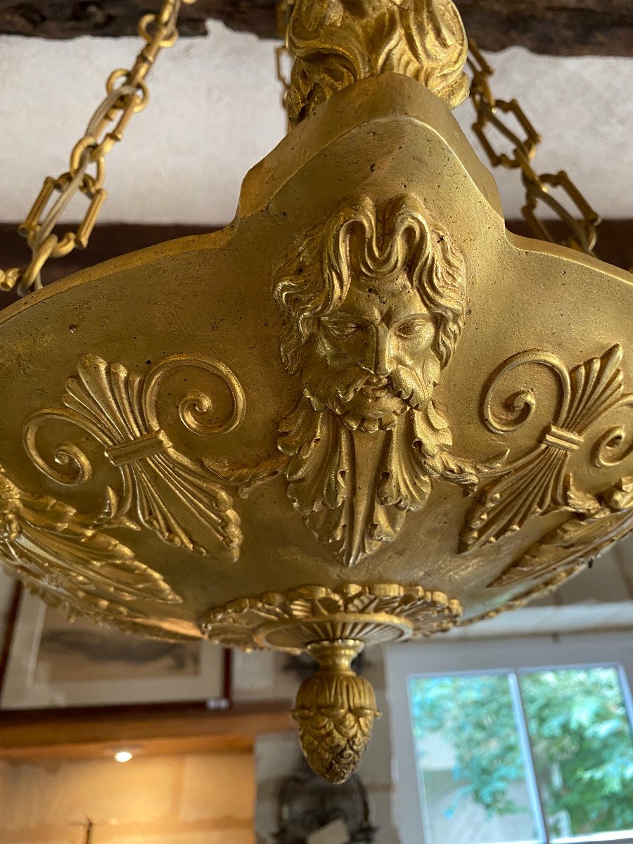 Empire Style Chandelier With Beards-photo-2