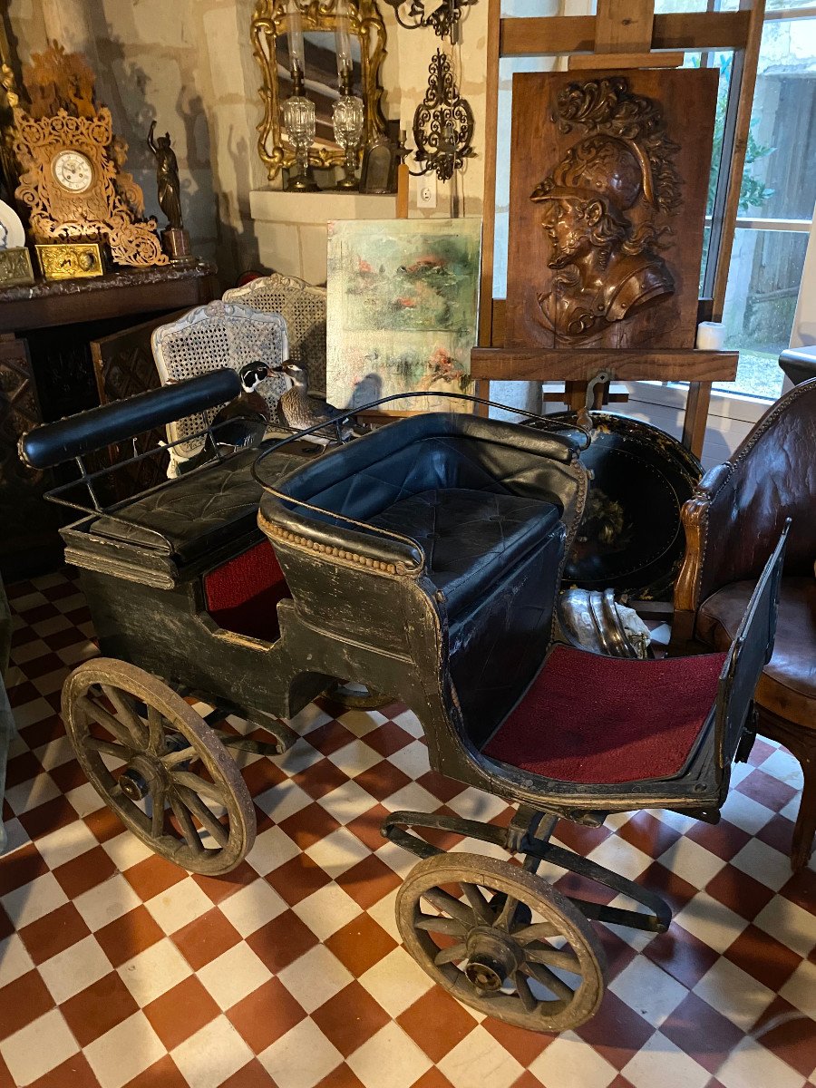 Cal&egrave;che d&#039;Enfant De La Fin Du XIXeme Si&egrave;cle-photo-2