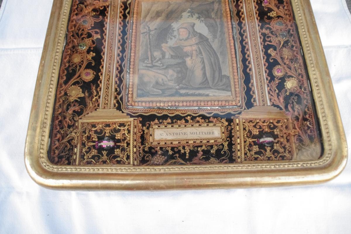 Reliquary, Paperolle Saint-antoine The Hermit-photo-3