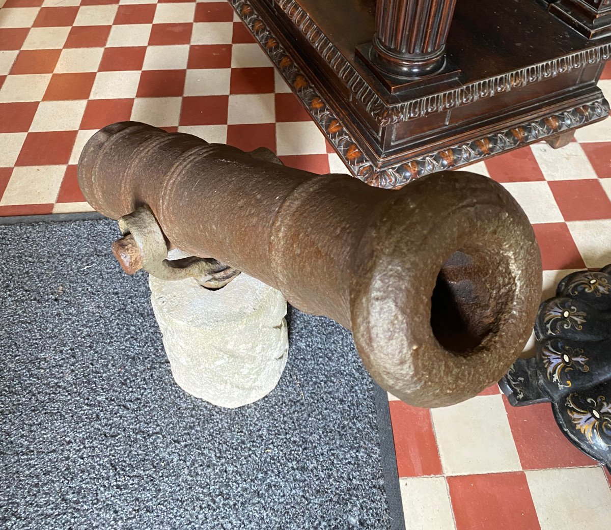 Pierrier Marine Cannon, 18th Century-photo-4