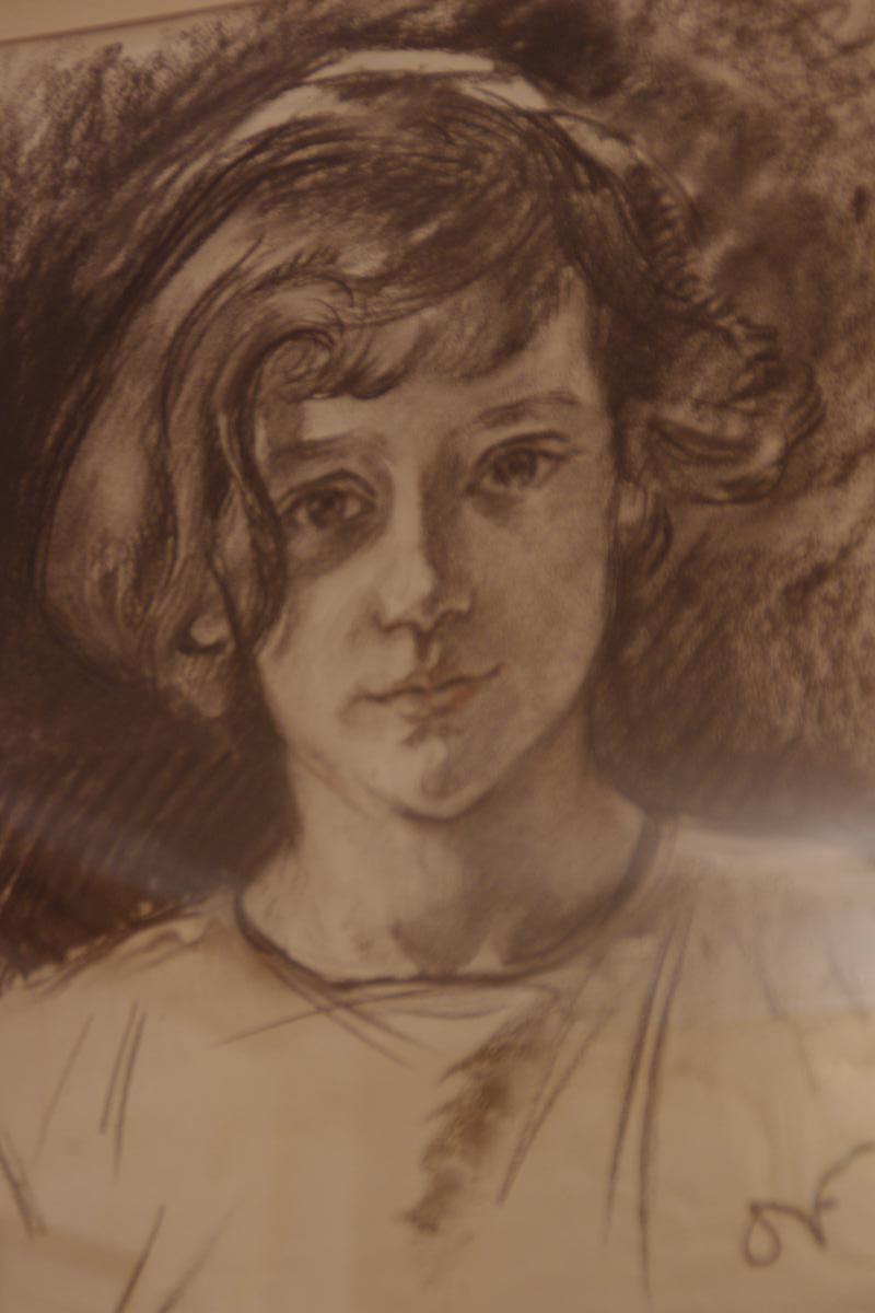 Dessin à La Craie Noire De Emile Othon Friesz-photo-2