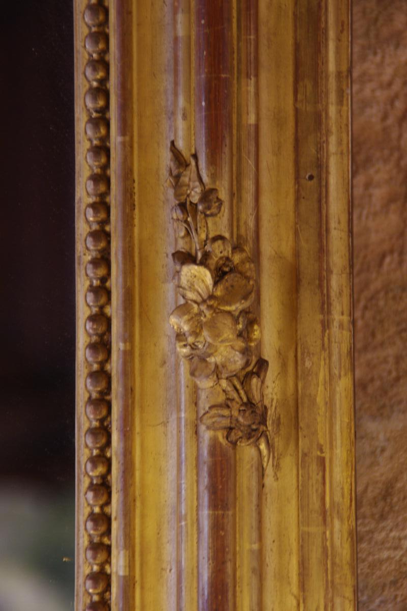 Important Mirror Louis XV Style-photo-3