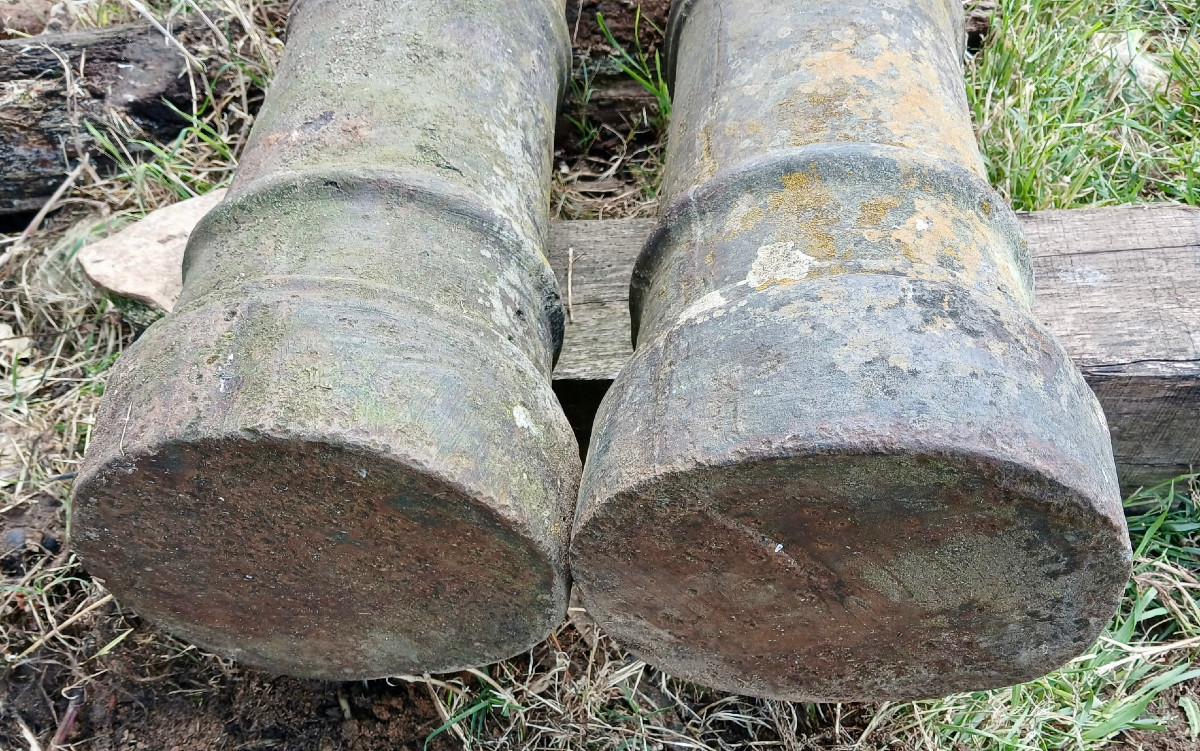 Paire de canons de campagne, Bourgogne-photo-4