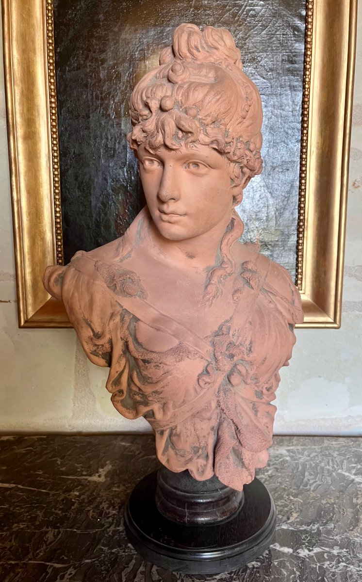 Terracotta Bust, Late 19th Century