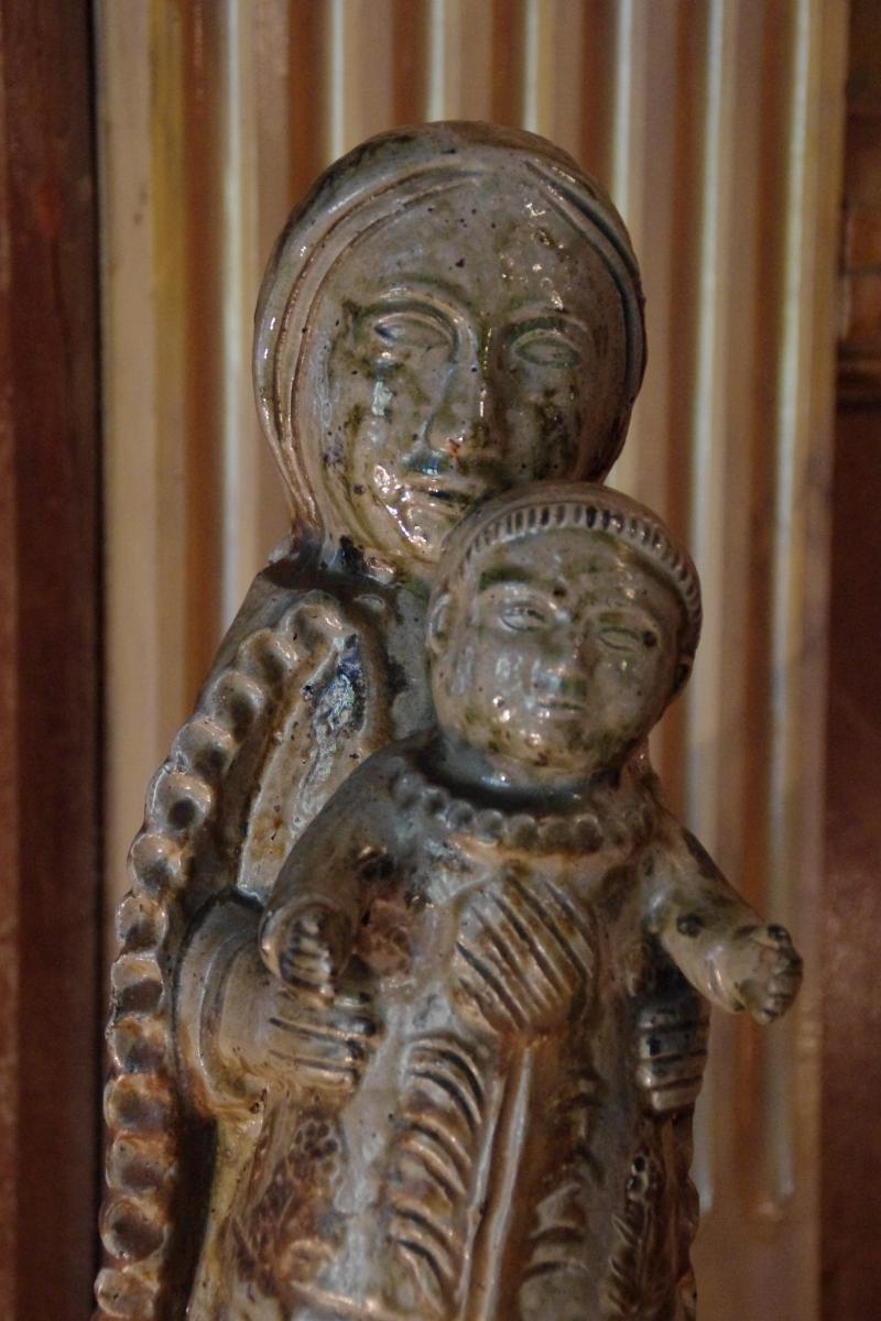 In Maternity Glazed Stoneware From Jean Lerat-photo-3