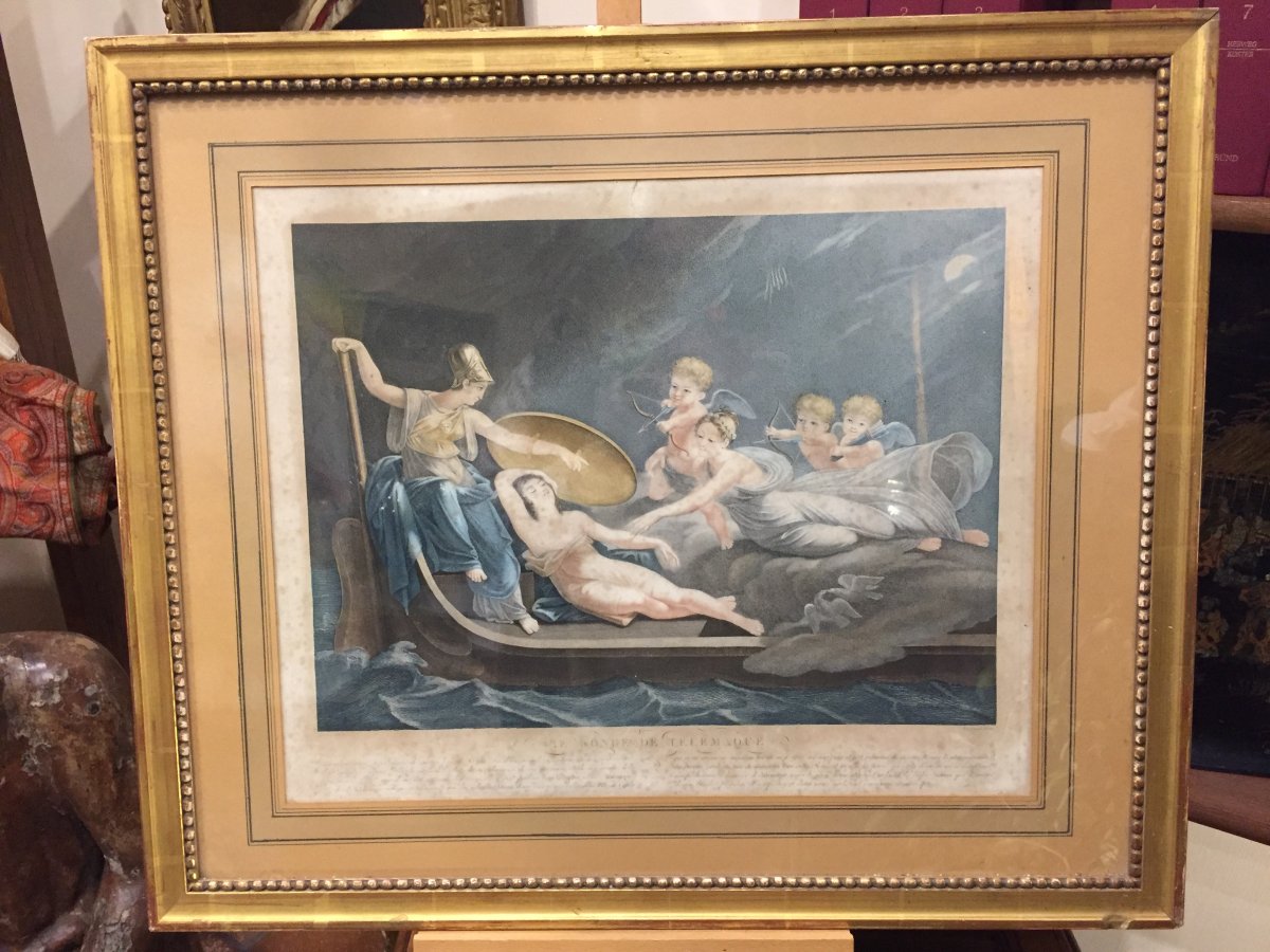 Suite de 6 gravures d'après Lordon -photo-3