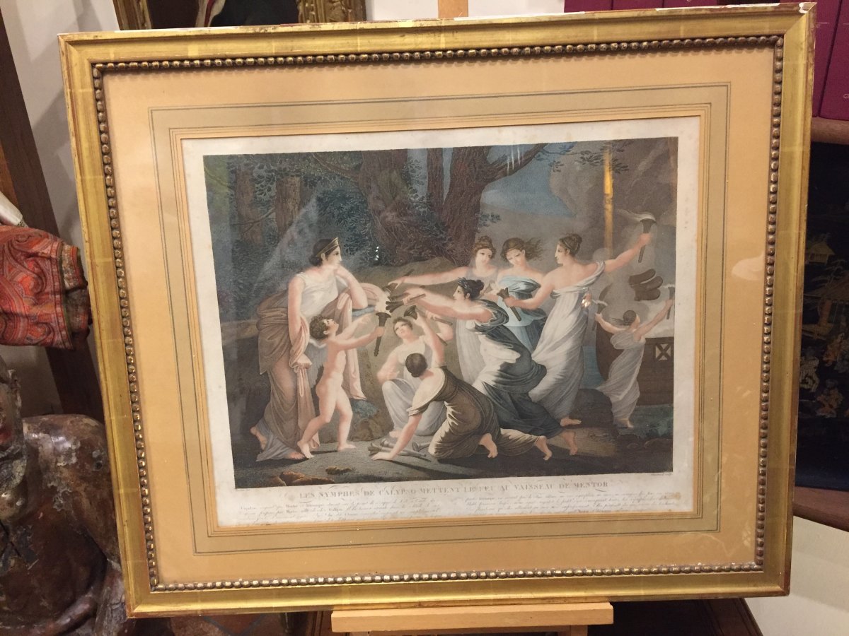 Suite de 6 gravures d'après Lordon -photo-3