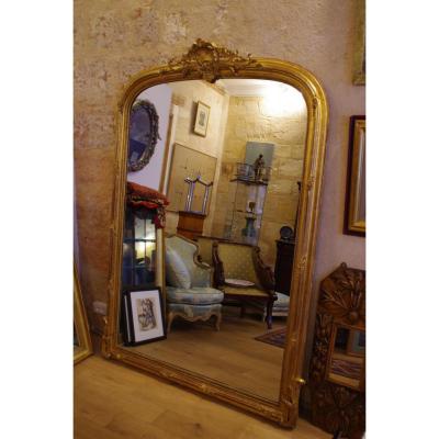 Important Miroir De Style Louis XV