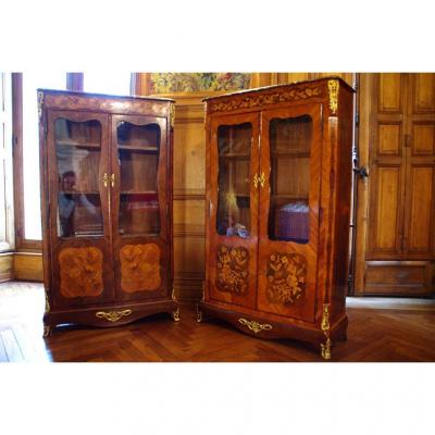 Pair Display Inlaid