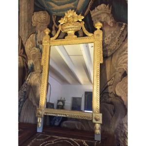 Grand Miroir d\'&eacute;poque Louis XVI