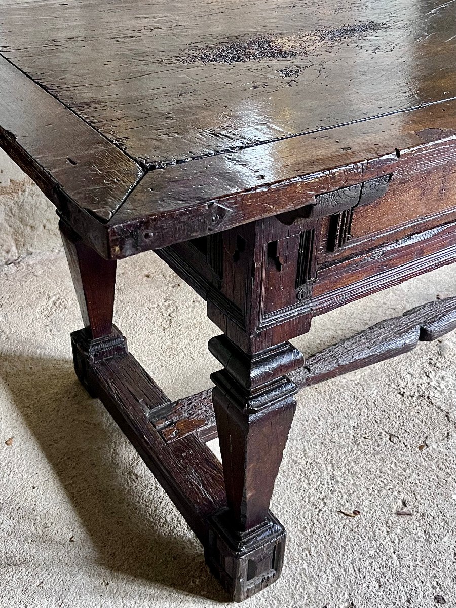 Rustic Spanish Table From The 17th Century. Desktop, Console -photo-4