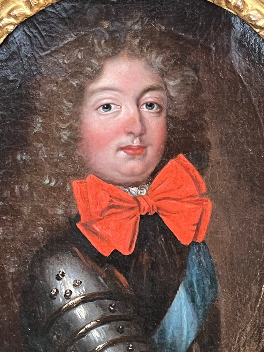 Portrait Du Grand Dauphin , Louis De France . XVII ème Siècle -photo-2