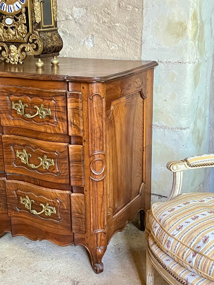 Provençal Crossbow Chest Of Drawers, 18th Century -photo-2