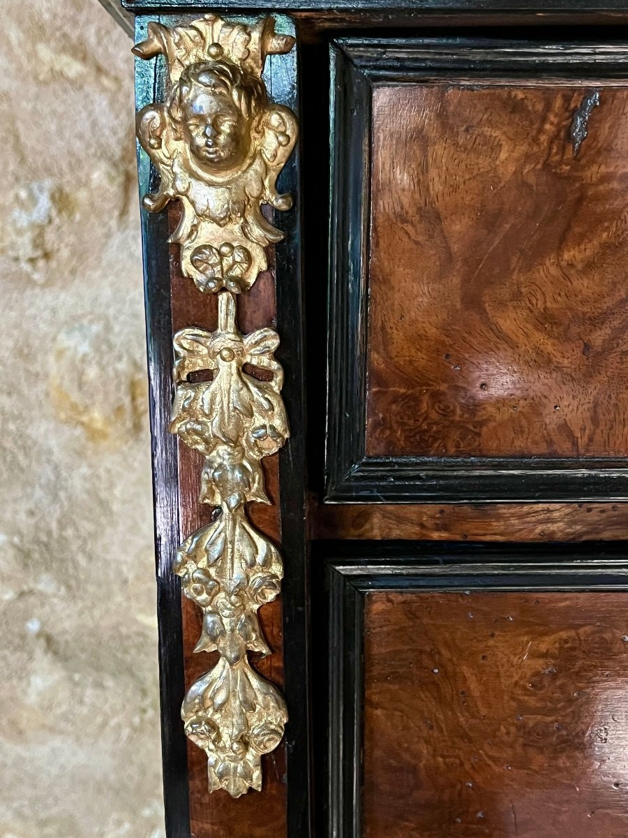 Grand cabinet époque XVII ème . -photo-3