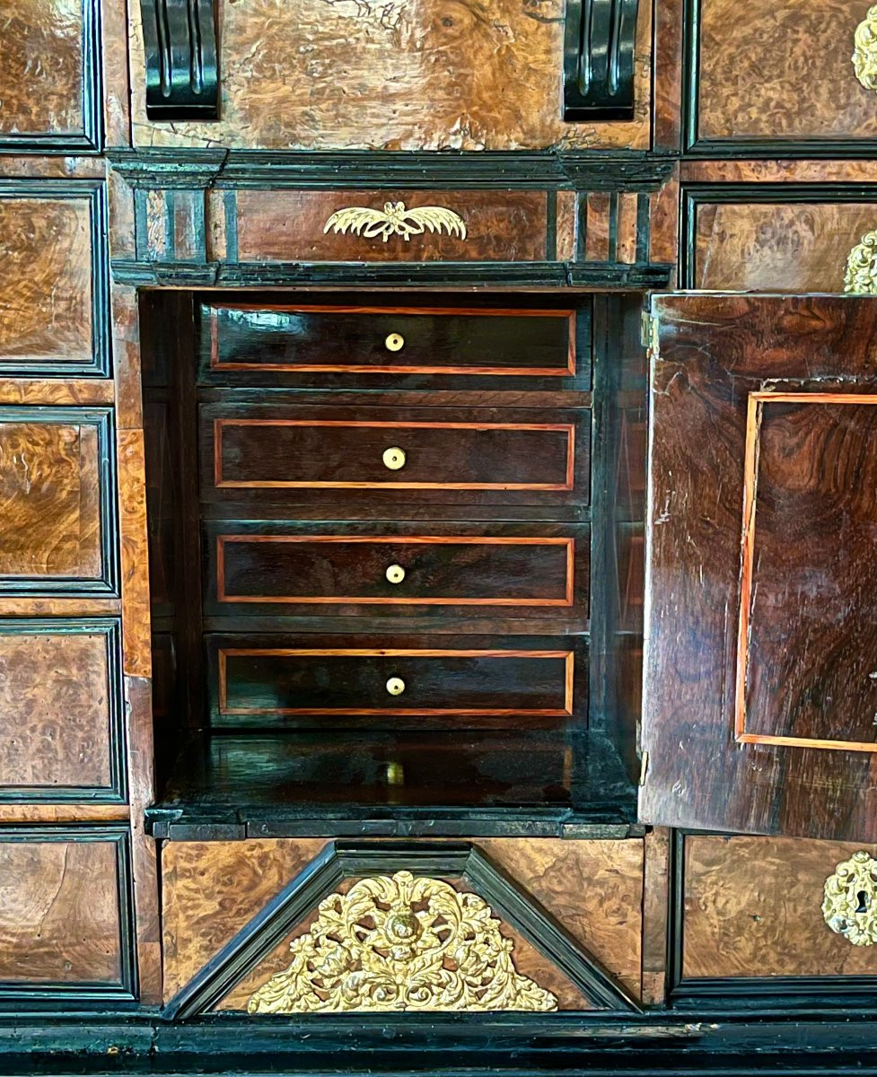 Grand cabinet époque XVII ème . -photo-3