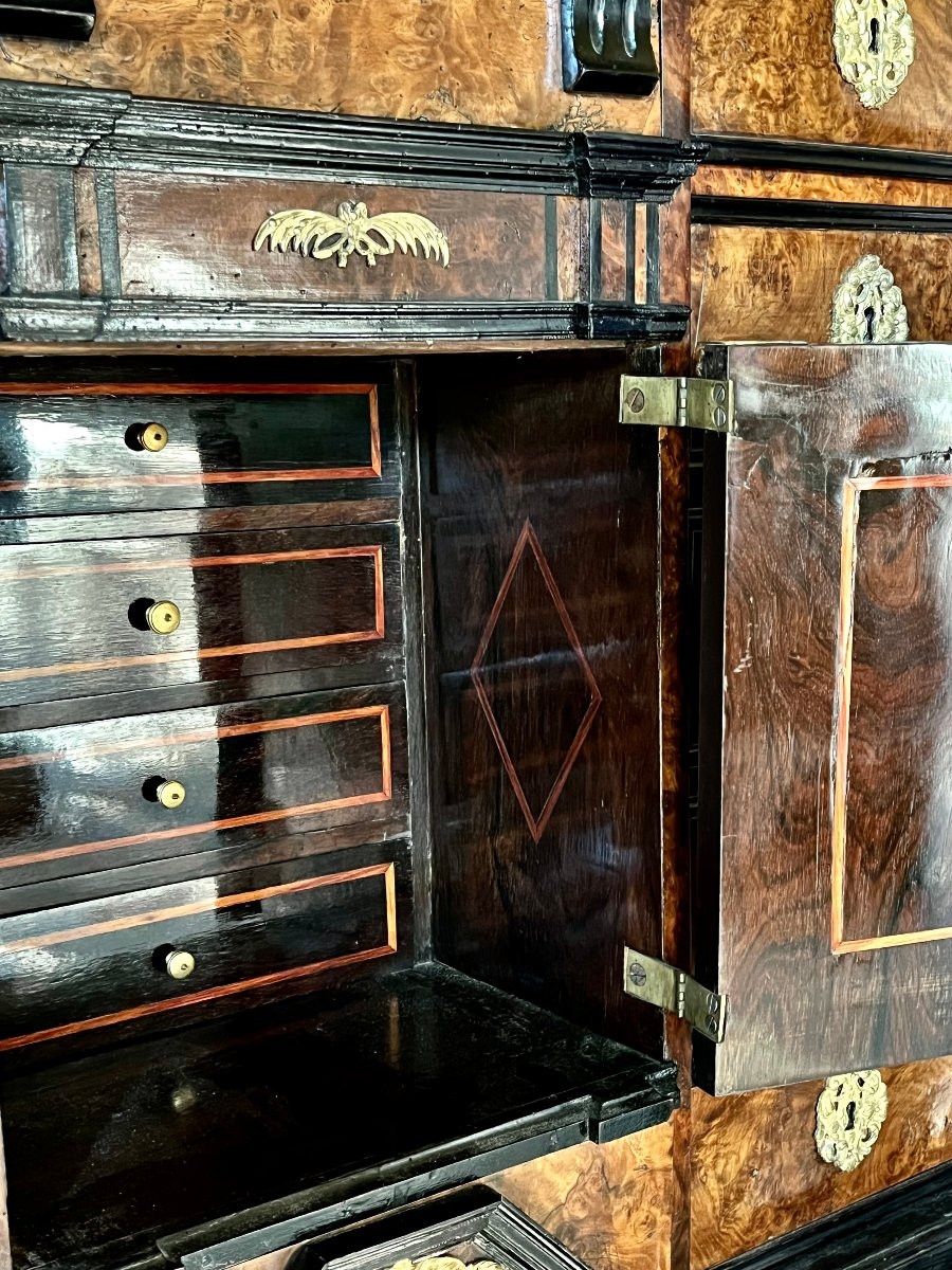 Grand cabinet époque XVII ème . -photo-4