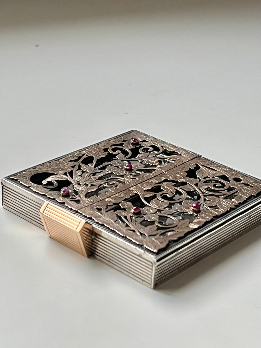 Helluin And Mattlinger Powder Compact For Boucheron -photo-1