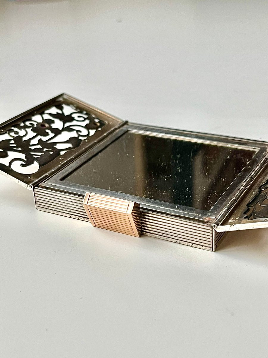 Helluin And Mattlinger Powder Compact For Boucheron -photo-2