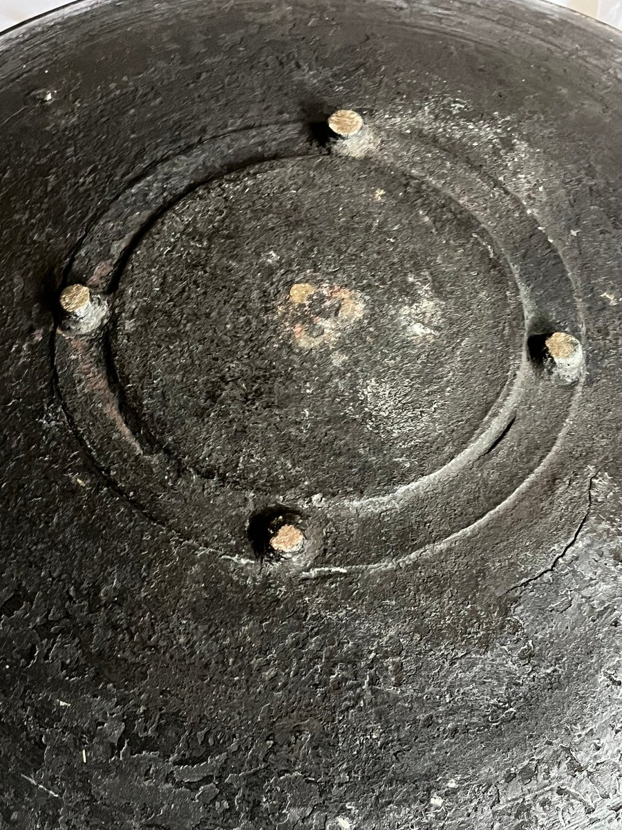 Large Uruli In Bronze , End Of XIXth Century, Beginning Of XXth Century . Kerala . Bronze Basin-photo-2