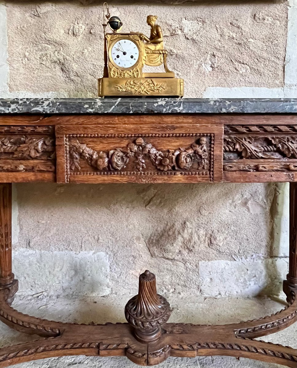 Table à gibier en console d’époque Louis XVI -photo-1