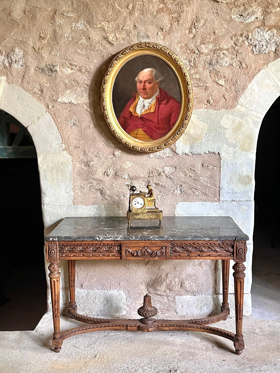 Portrait de Godefroy Charles-Henry De La Tour d’Auvergne  par Jean-François Colson. XVIII ème-photo-4