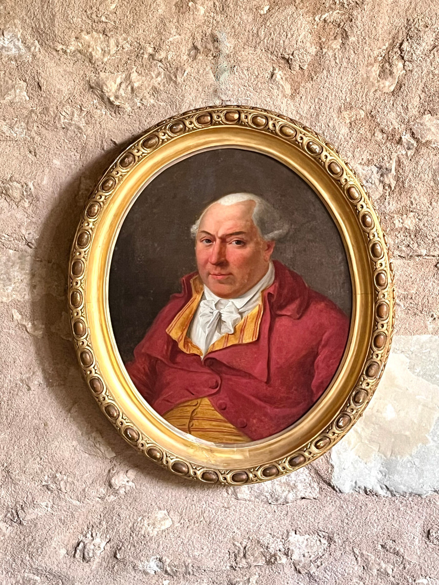 Portrait de Godefroy Charles-Henry De La Tour d’Auvergne  par Jean-François Colson. XVIII ème