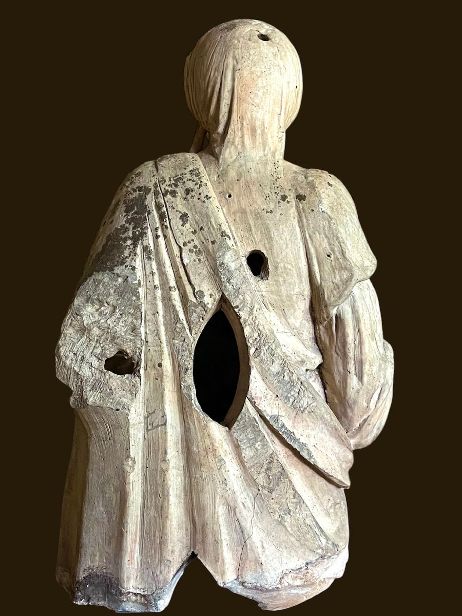 Virgin And Child. Terracotta. Late 16th Century. Le Mans School -photo-7