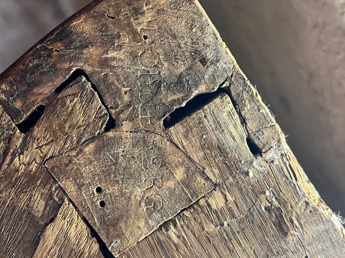 Louis XVI Half-moon Chest Of Drawers. Commode Demi-lune . Stamped  M.ohneberg -photo-6