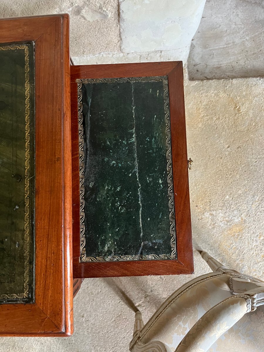A Table Known As The “à La Tronchin,” Dating From The Directoire Period, Late 18th Century. -photo-7