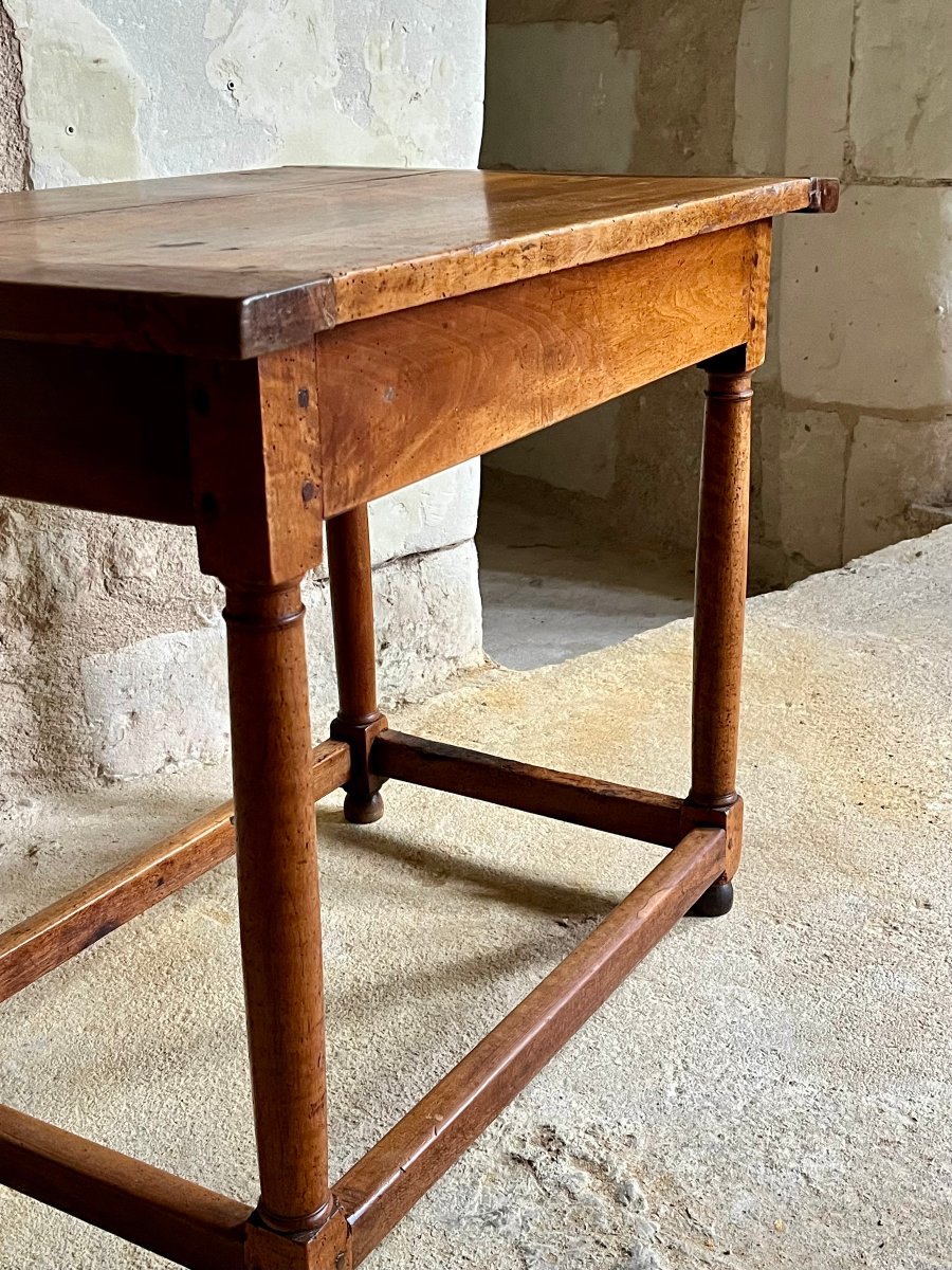 Small Writing Desk From The Early 17th Century, Made Of Walnut-photo-1