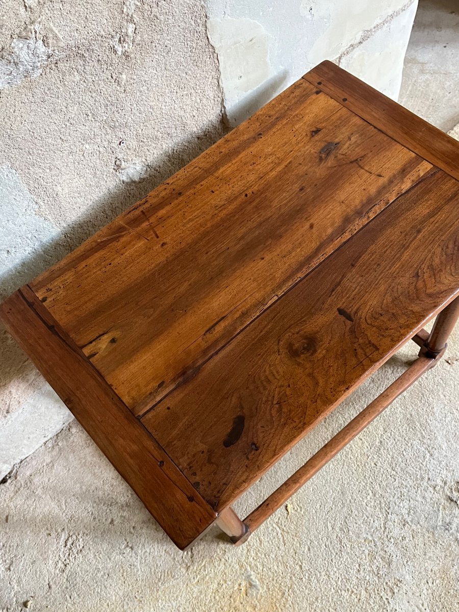 Small Writing Desk From The Early 17th Century, Made Of Walnut-photo-2