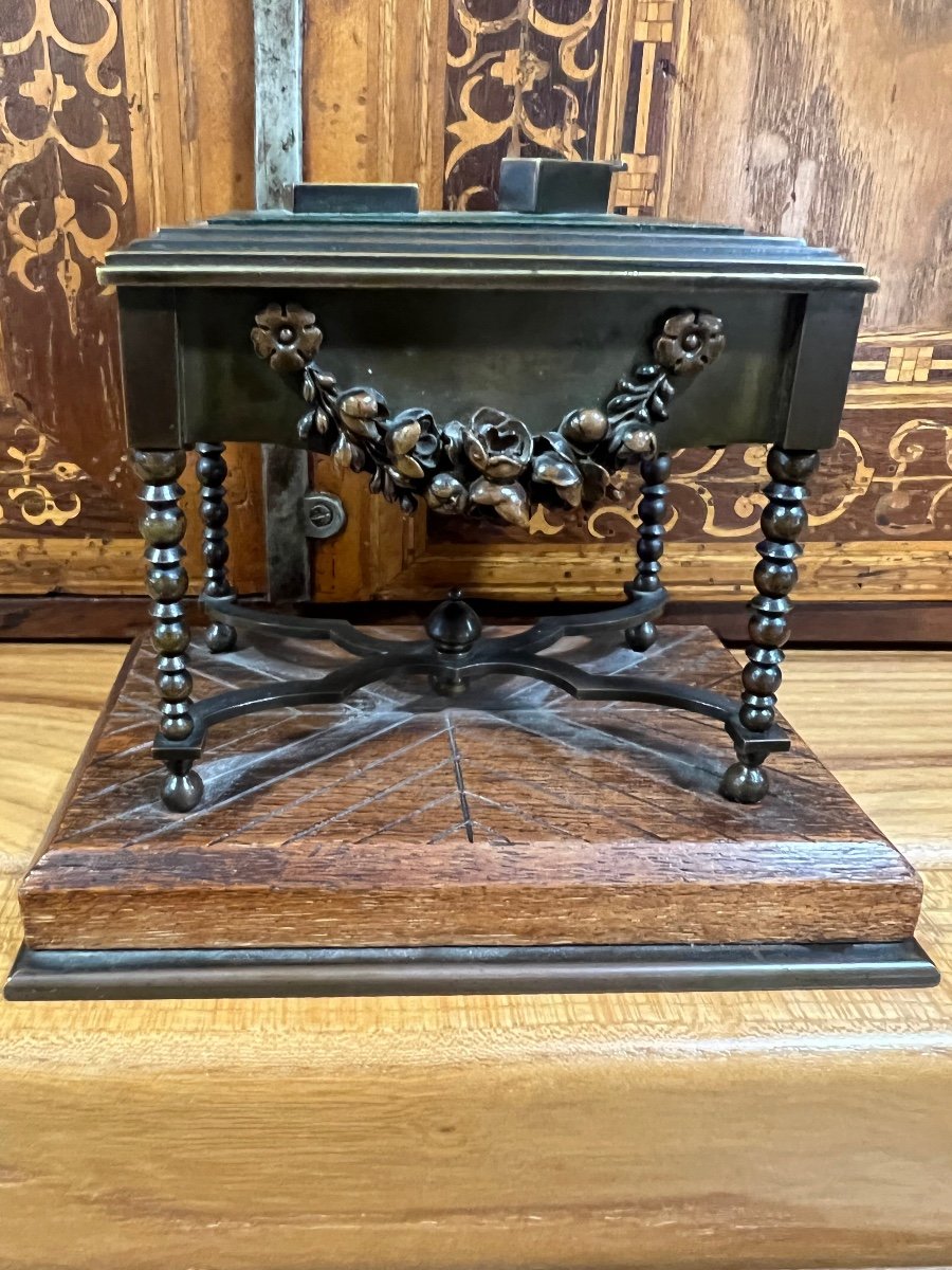 Miniature Bronze Furniture Master Work-photo-3