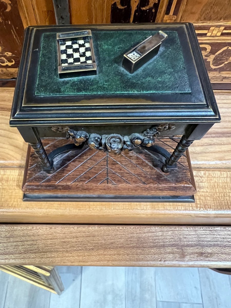 Miniature Bronze Furniture Master Work-photo-4