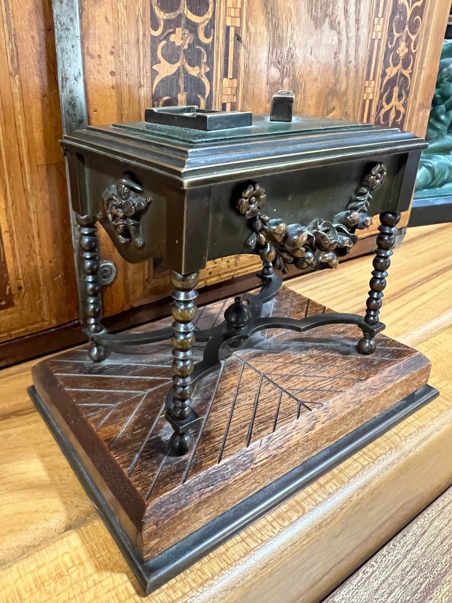 Miniature Bronze Furniture Master Work-photo-6
