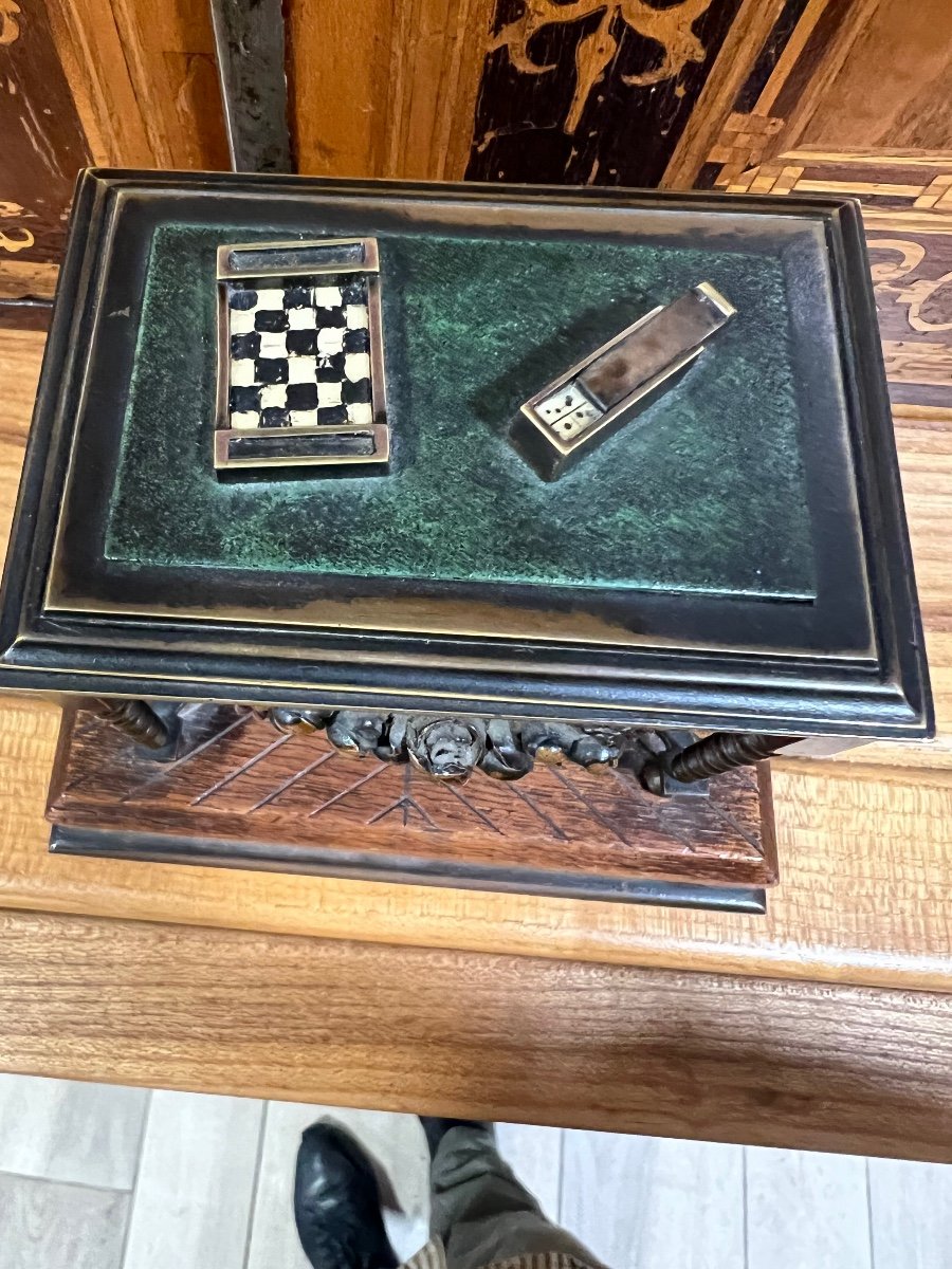 Miniature Bronze Furniture Master Work-photo-8