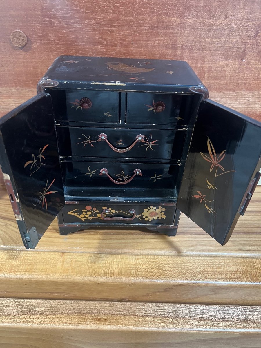 Coffret à Bijoux Laque Japon-photo-4
