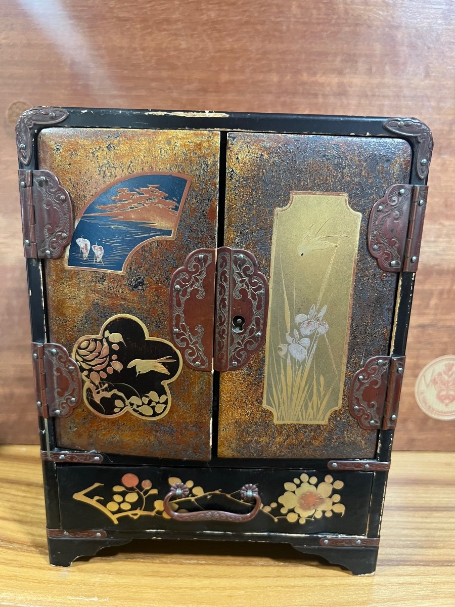 Coffret à Bijoux Laque Japon-photo-1