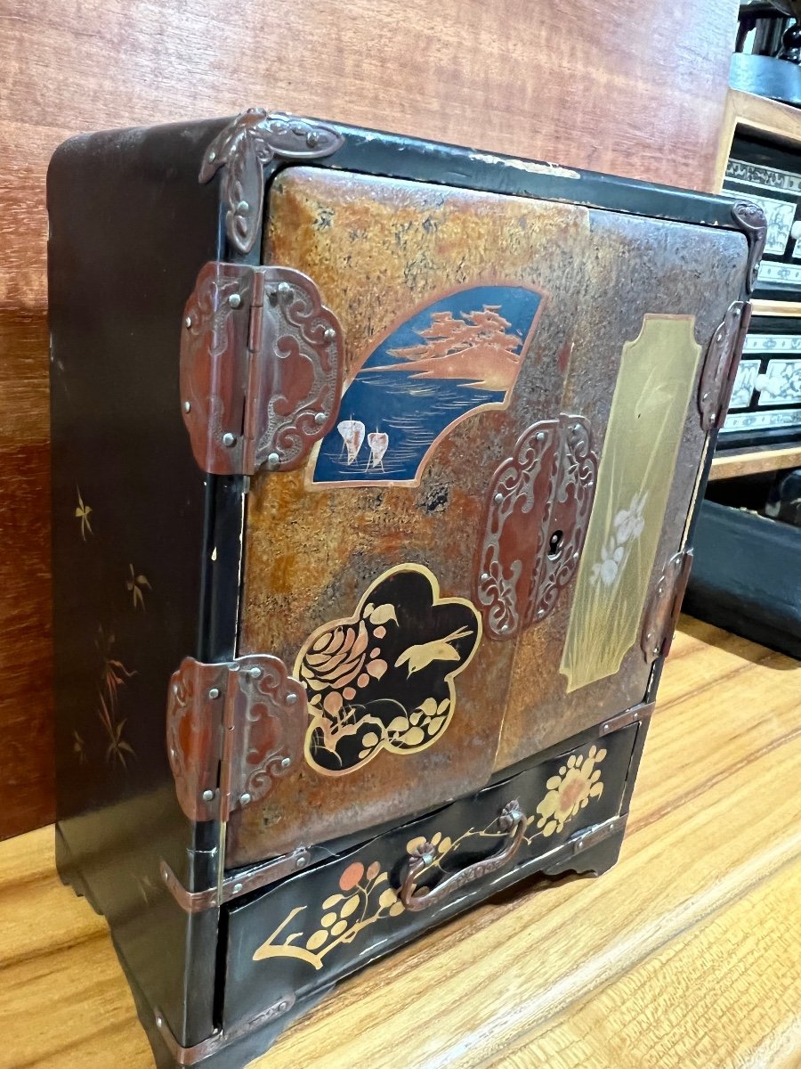 Coffret à Bijoux Laque Japon-photo-2