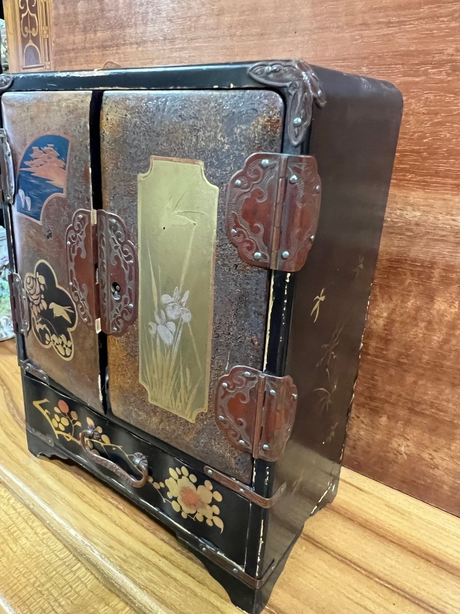 Coffret à Bijoux Laque Japon-photo-7