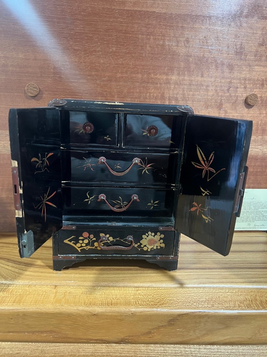 Coffret à Bijoux Laque Japon-photo-8