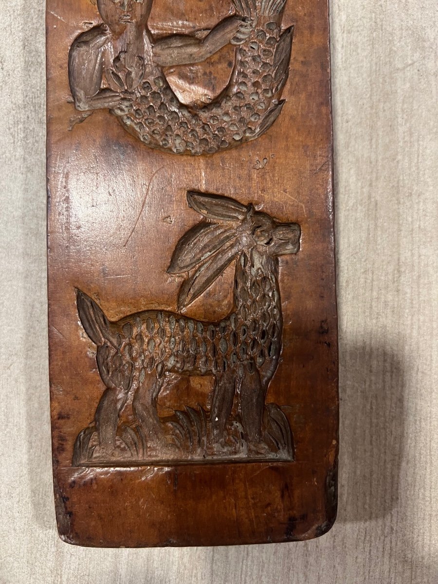 XVIII Wooden Mold With Double Sided Patterns 14 Patterns-photo-7
