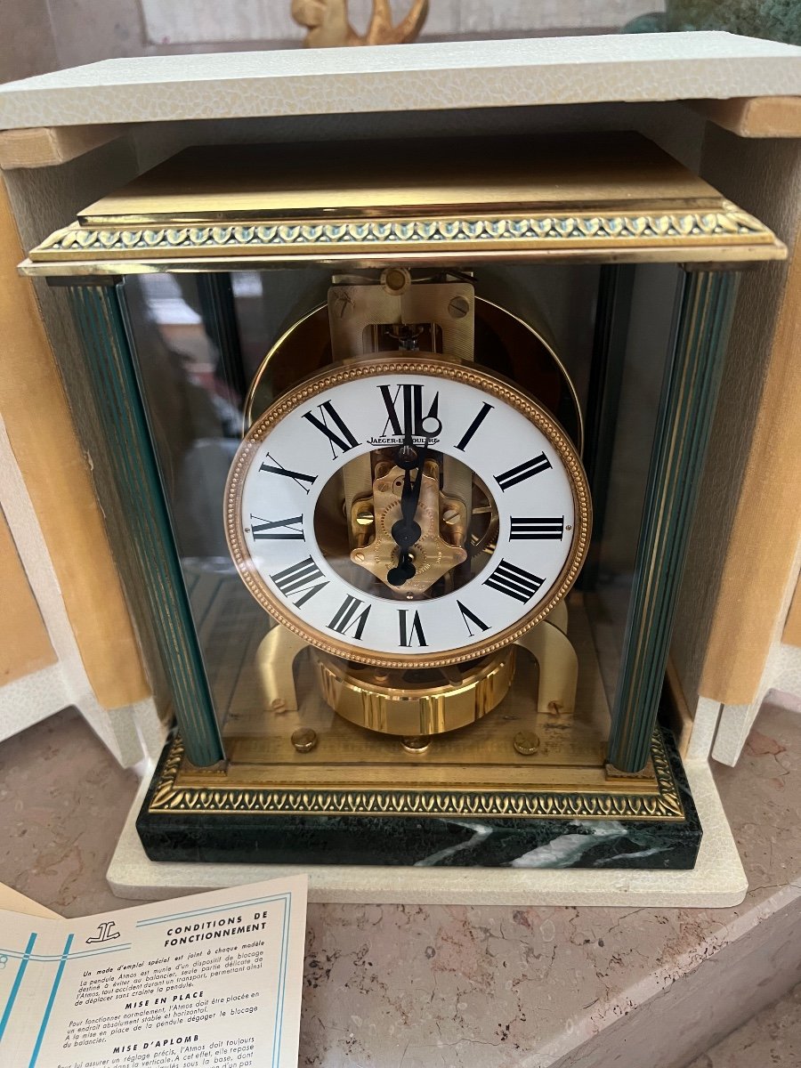 Pendule Atmos 50001 Empire Jaeger-Lecoultre dans son coffret-photo-7