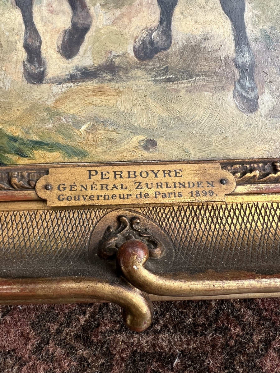 Painting By Paul Perboyre, General Zurlinden , Governor Of Paris 1899-photo-7