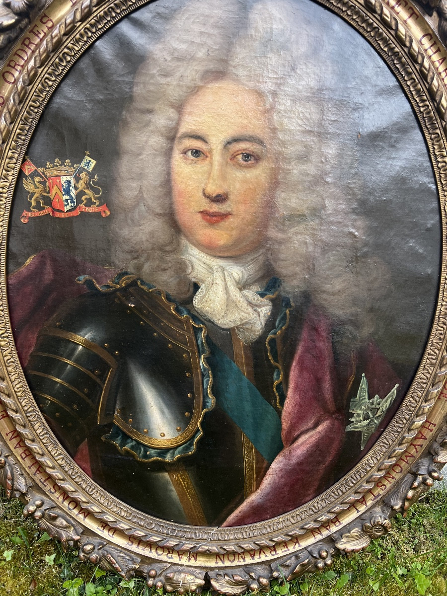 Portrait du marquis de Monstalban et Saint Alban 1695-photo-4