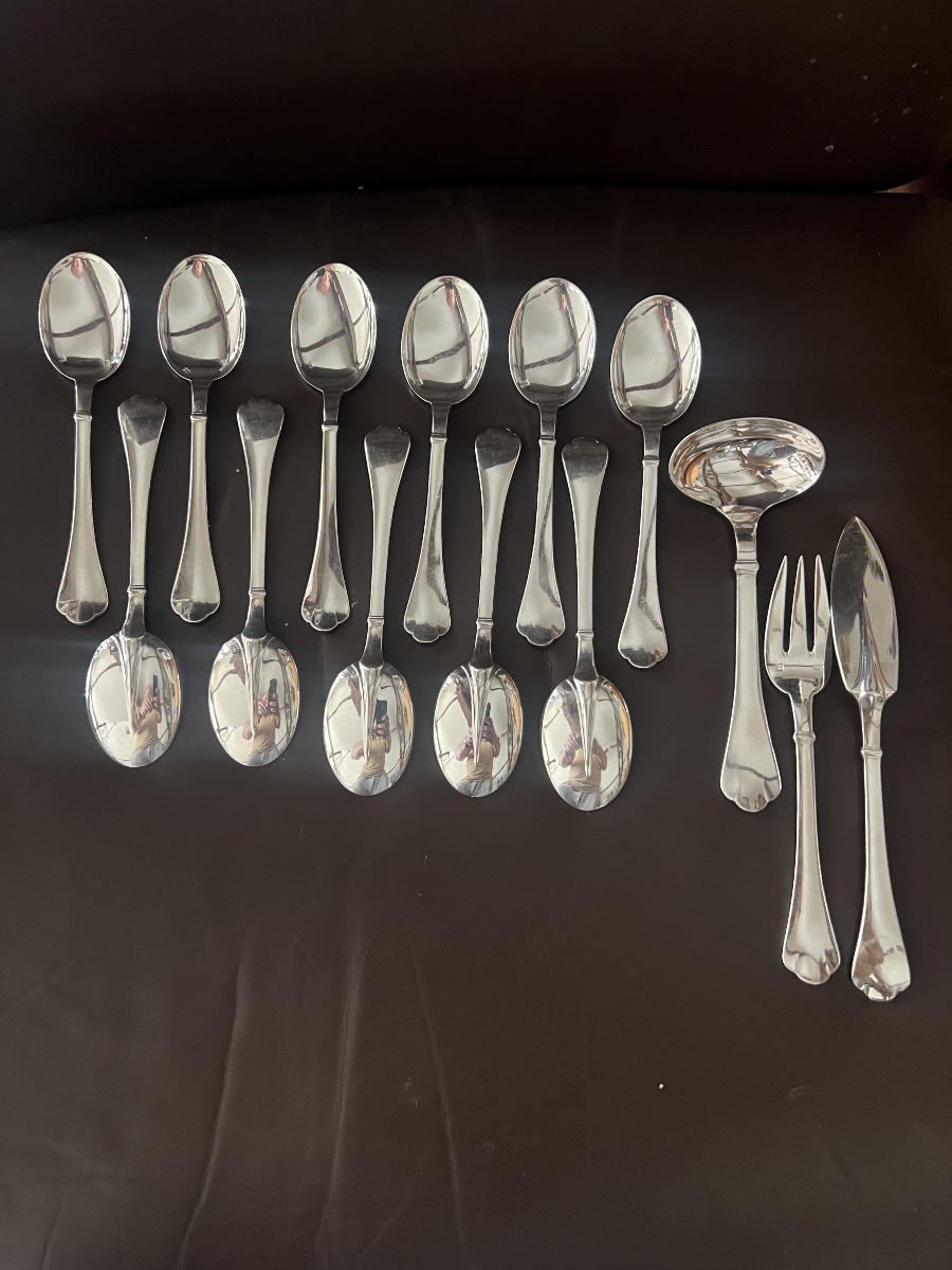 Puiforcat Silverware, "cardinale" Model -photo-1