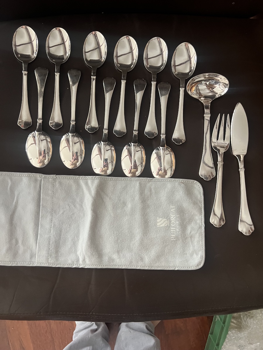Puiforcat Silverware, "cardinale" Model -photo-2